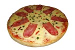 Prebaked round pizza 8 pcs