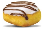 White cream donut